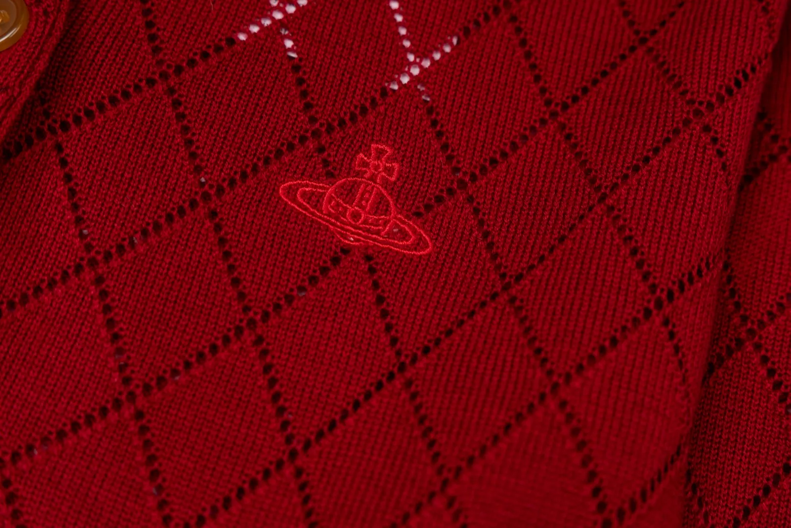 VIVI161# vivienne west wood 25FW October Tokyo show new model diamond pattern classic red label cardigan Size: 1 yard (90-110 pounds) 2 yards (110-130 pounds) 3 yards (130-150 pounds) Color: red, apricot, black